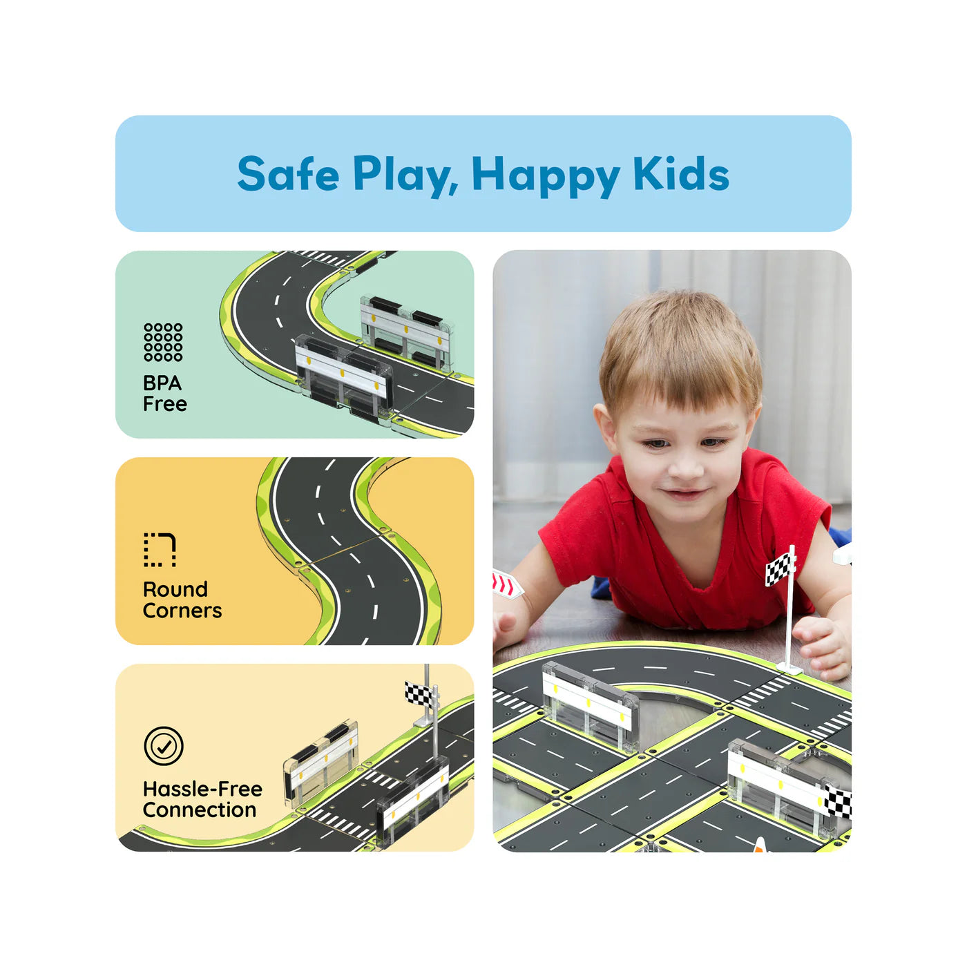 Picasso Pista de carros 28 piezas