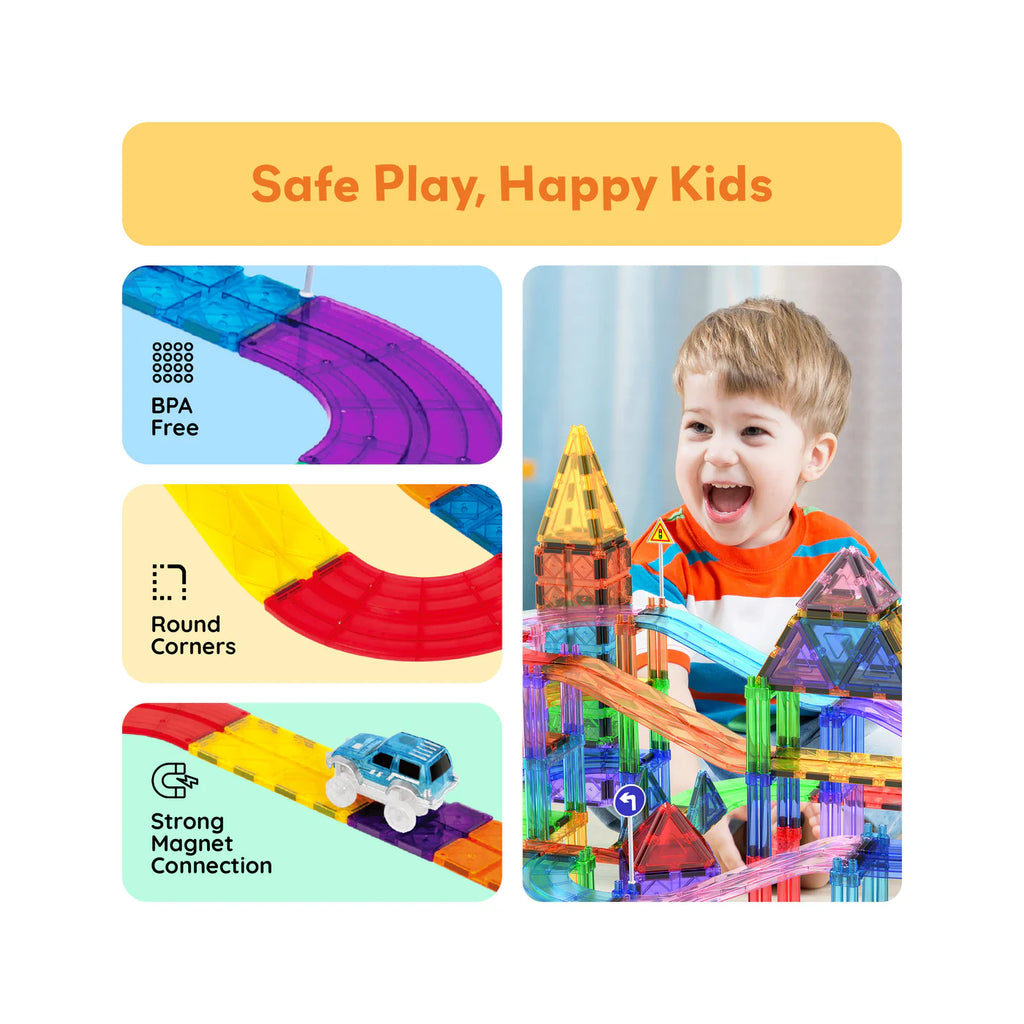 Picasso pista de carros 150 pcs con 4 carros