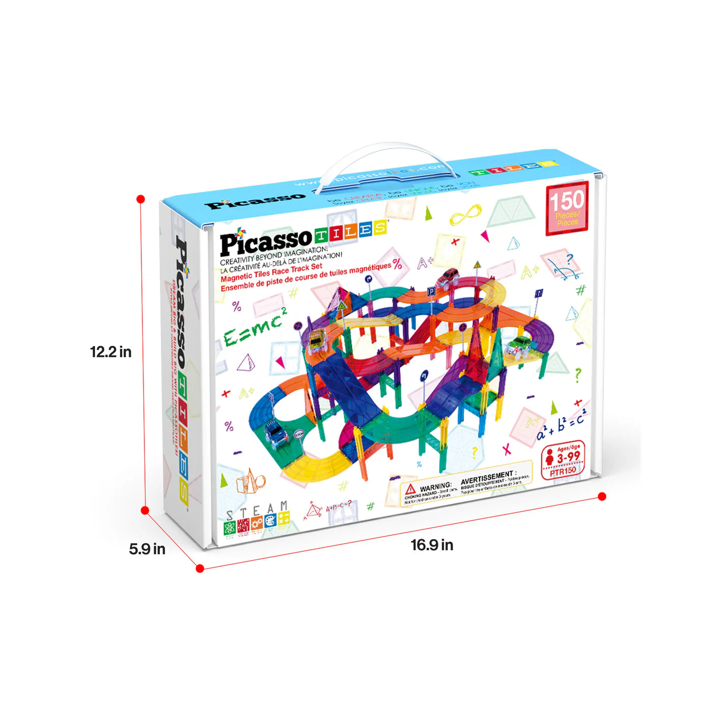 Picasso pista de carros 150 pcs con 4 carros