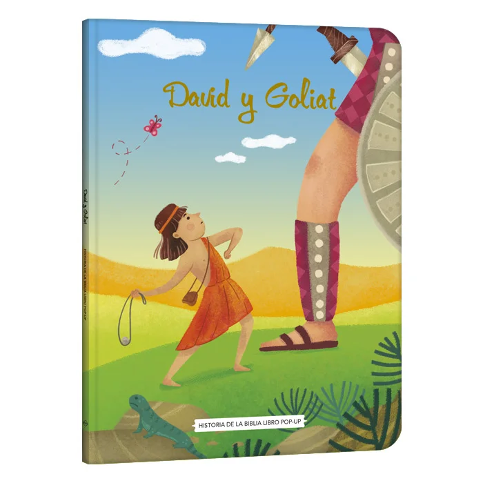 David y Goliat Pop Up