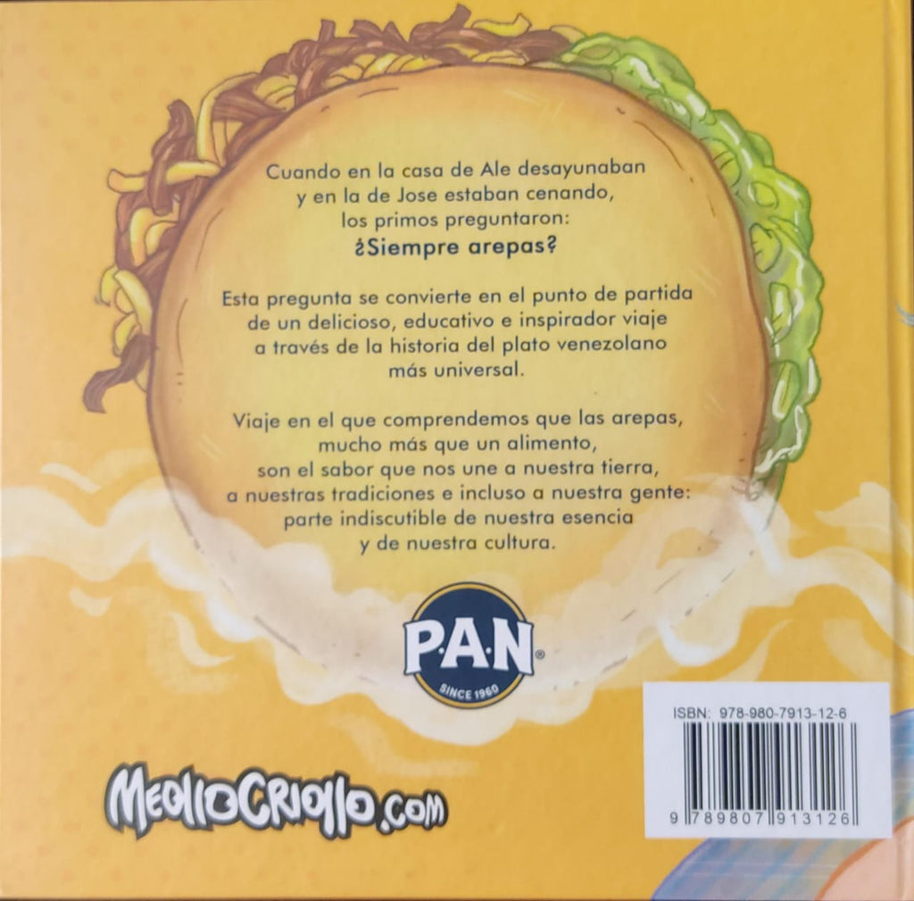 Libro Siempre Arepas