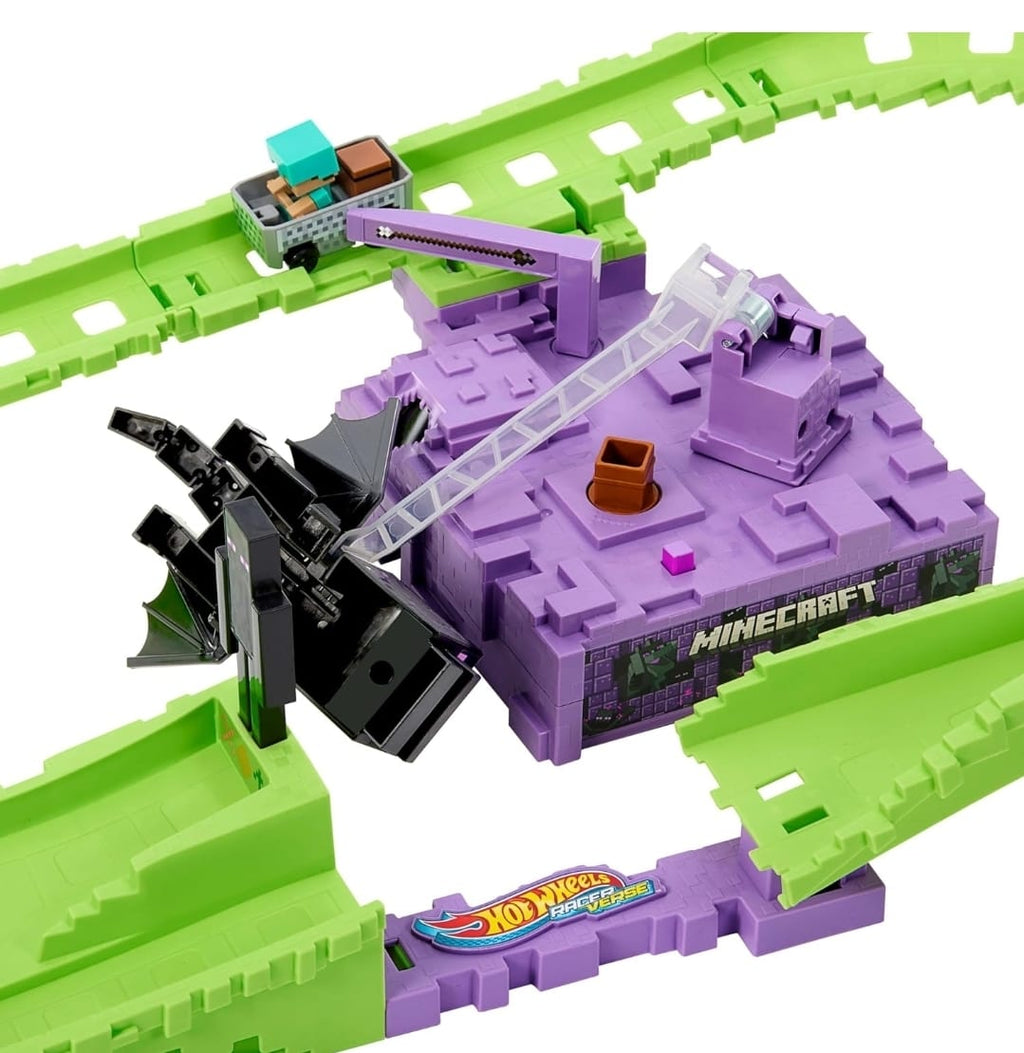 HOT WHEELS PISTA DE MINECRAFT