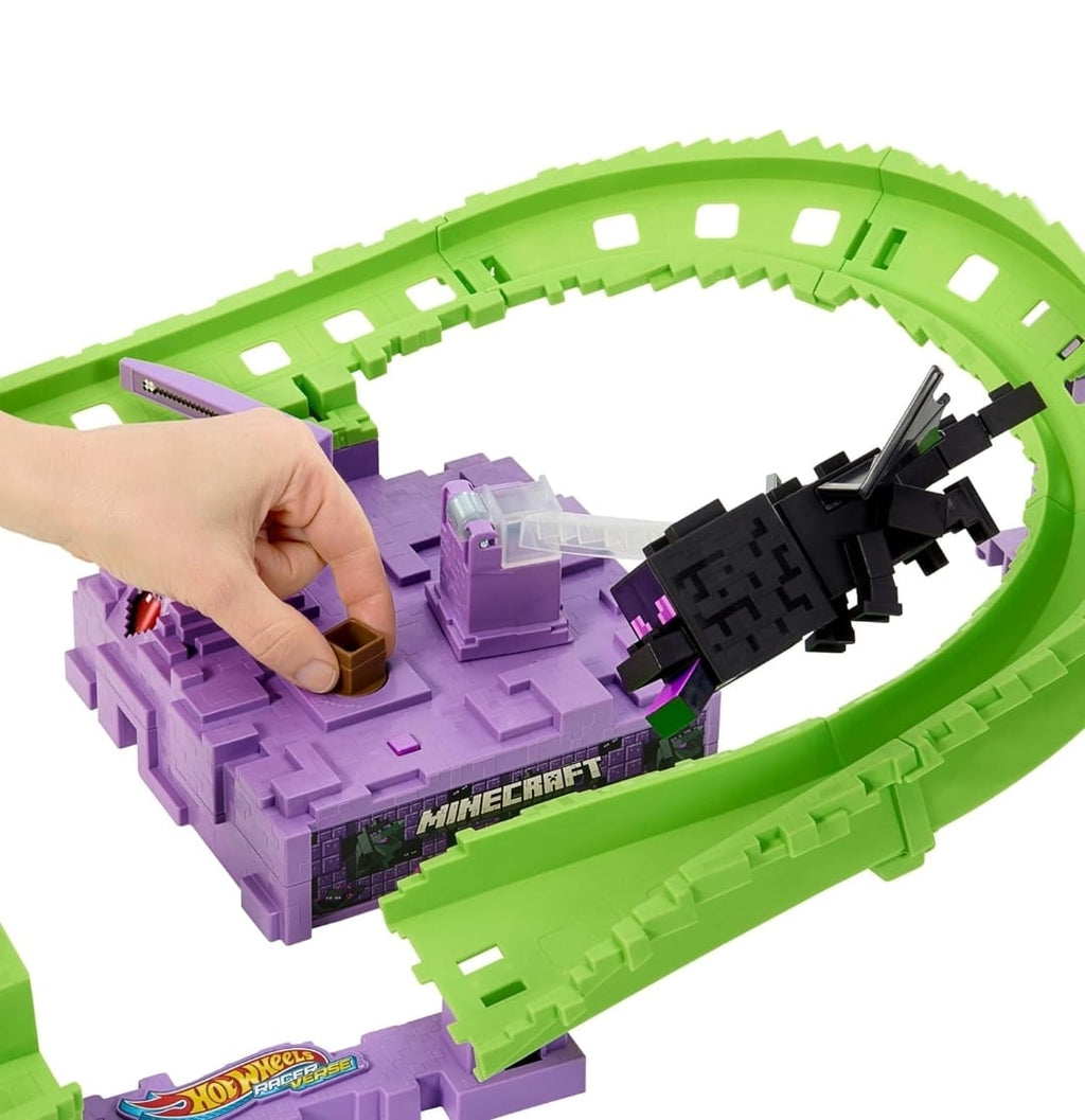 HOT WHEELS PISTA DE MINECRAFT