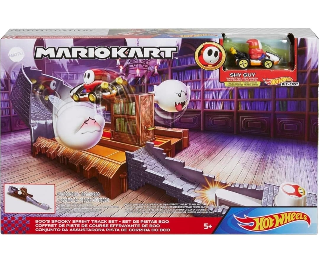 HOT WHEELS MARIO KART PISTA DE SHY GUY