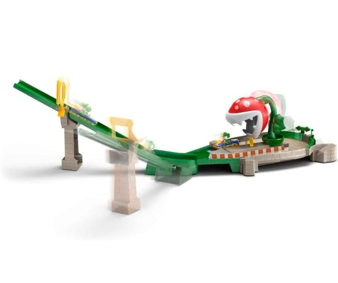 HOT WHEELS MARIO KART PISTA DE NIVELES YOSHI