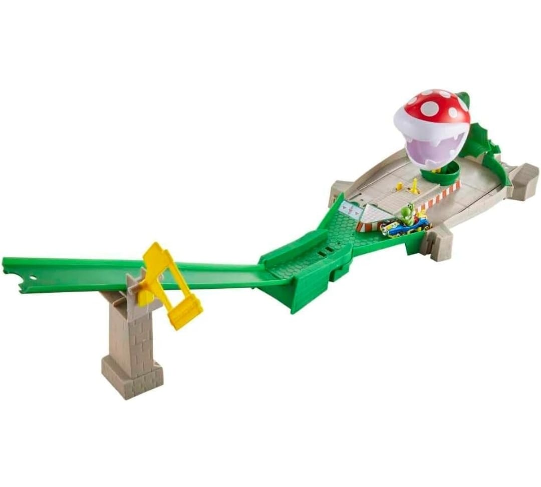 HOT WHEELS MARIO KART PISTA DE NIVELES YOSHI