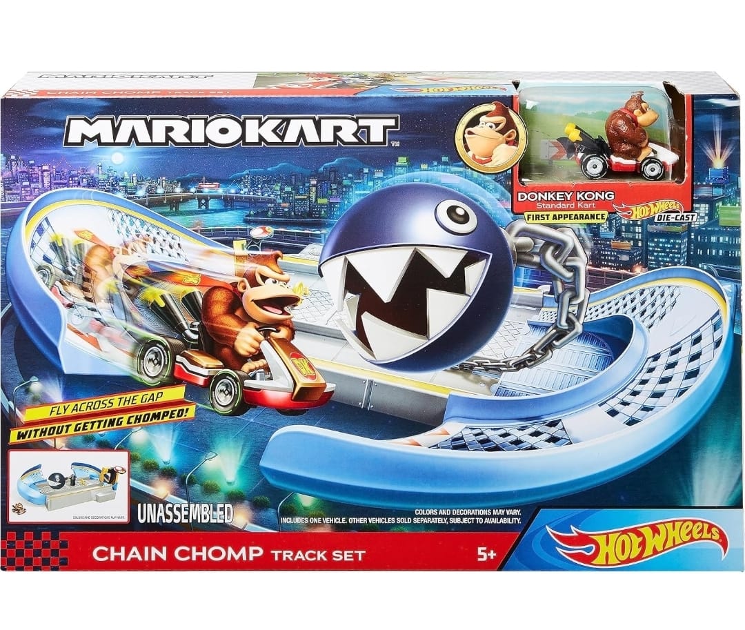 HOT WHEELS MARIO KART PISTA DE NIVELES DONKEY KONG
