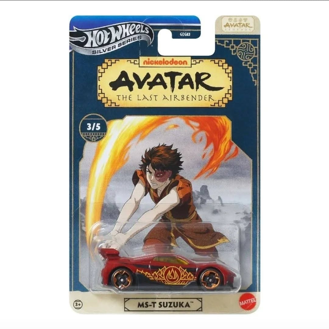 HOT WHEELS SILVER SERIES THE LAST AIRBENDER
