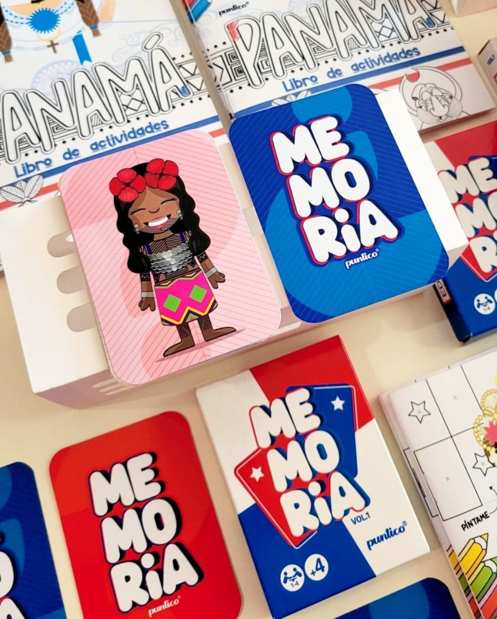 Juego de memoria Panamá