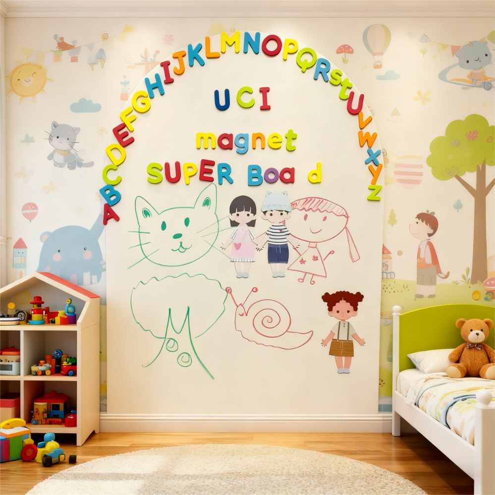 Vinilo magnetico de pared