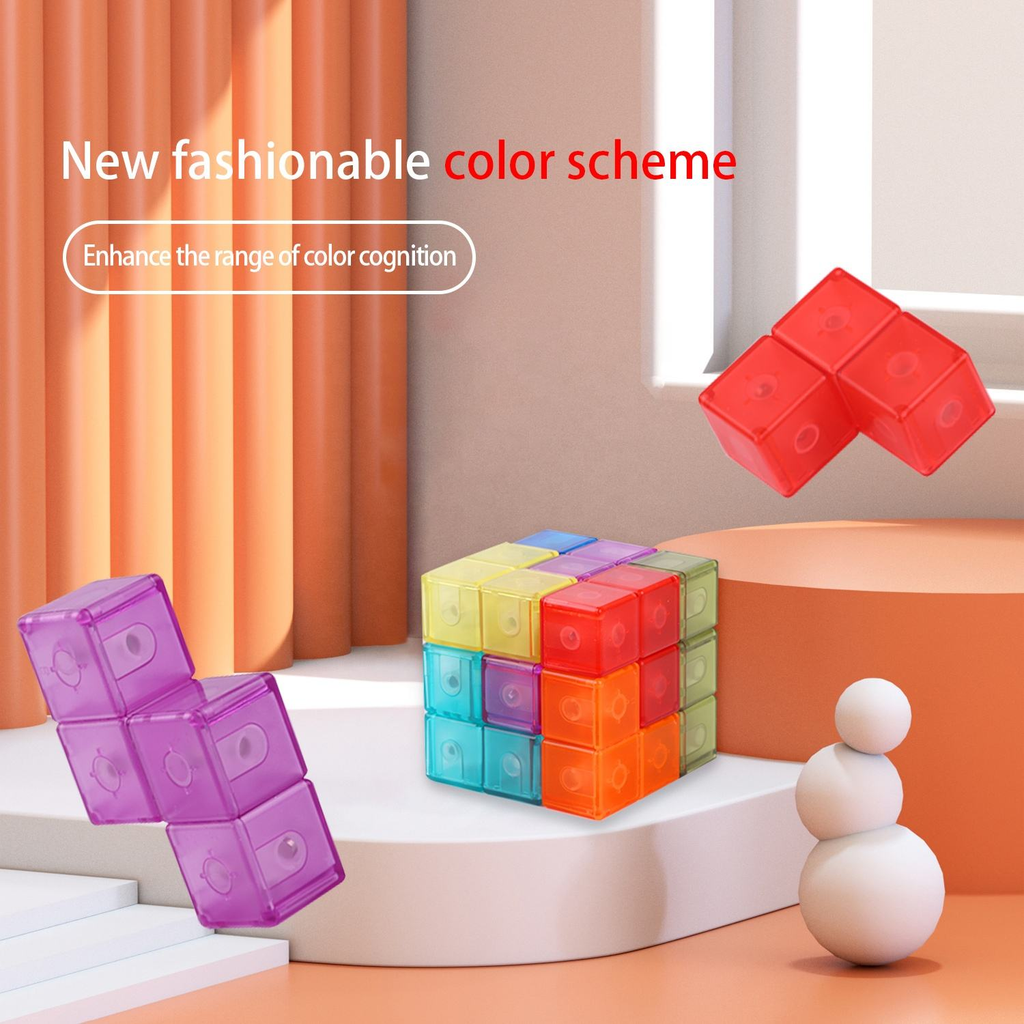 Cubos magneticos de construccion