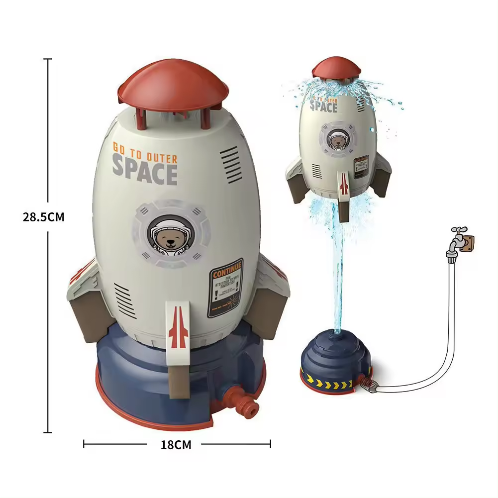 Rocket water toy