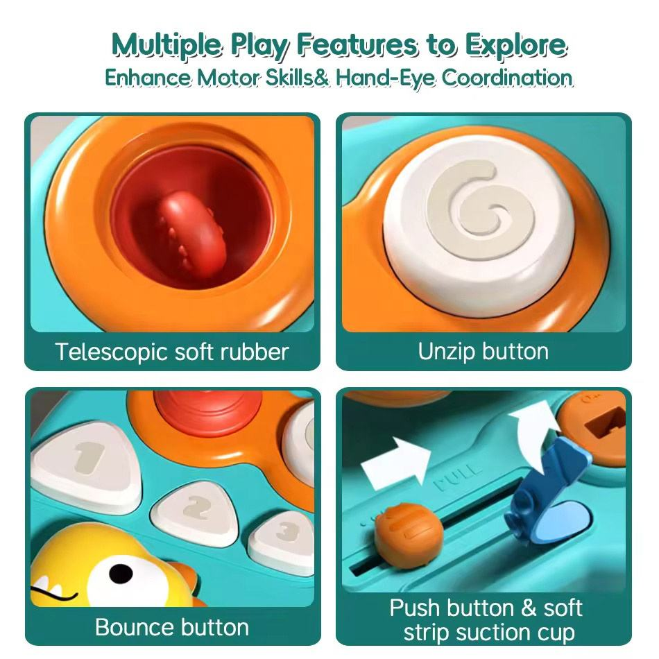 Tablero de actividades de Dinosaurio