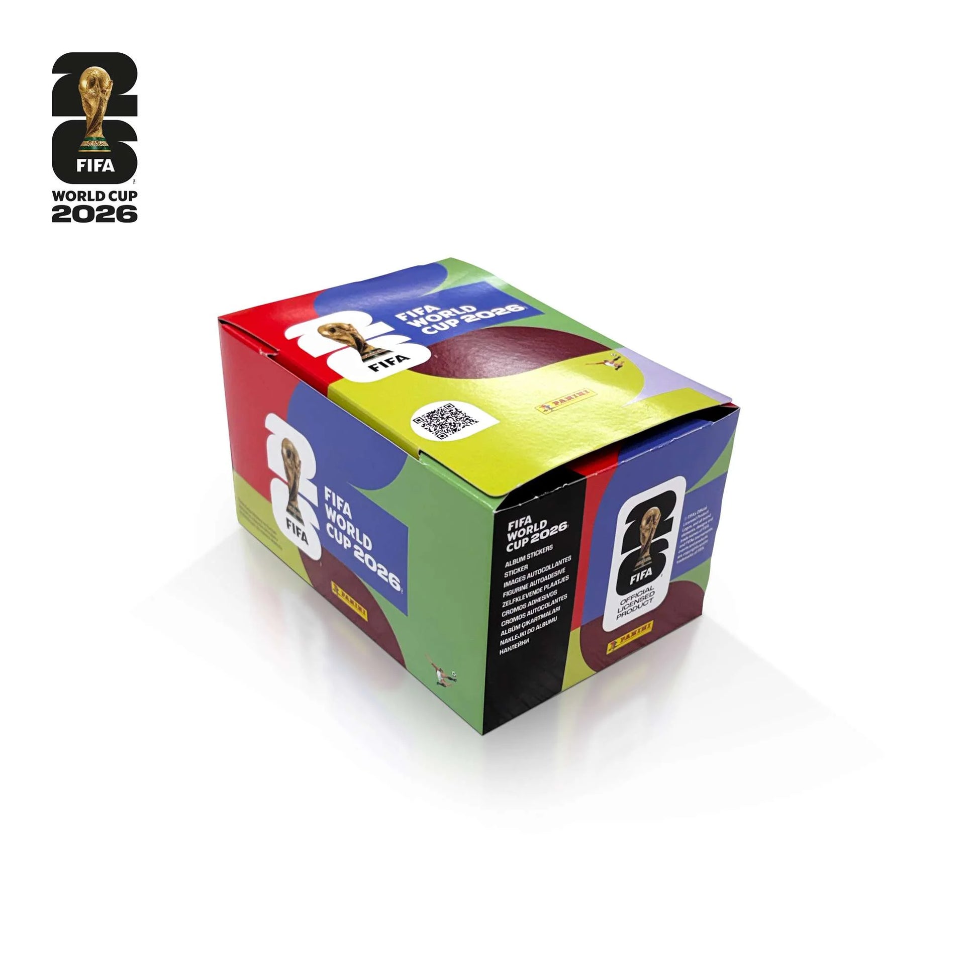 Caja de Stickers Panini FIFA World Cup 2026™ (104 Sobres)
