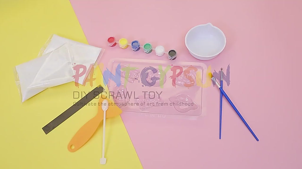 DIY Paint gypsum
