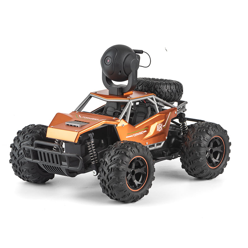 4WD RC Carro espía todoterreno con cámara 720P