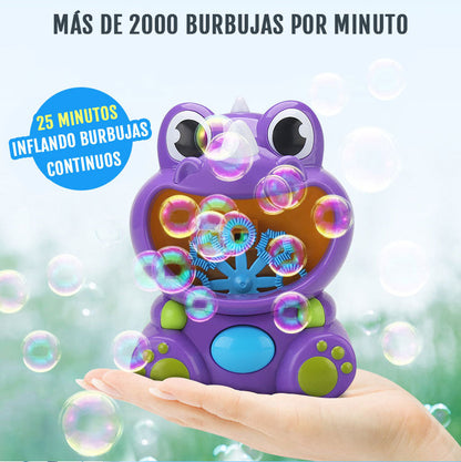 Máquina de Burbujas a batería