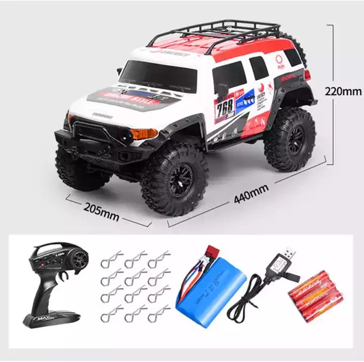 2.4GHz 1/10 4WD Rock Crawler Climbing Rally  FJ Cruiser