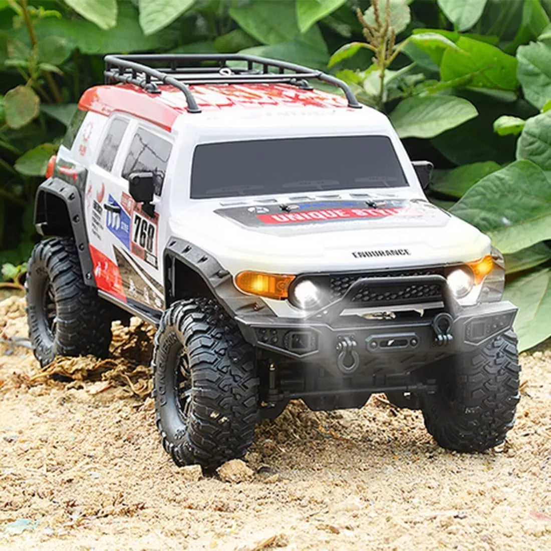 2.4GHz 1/10 4WD Rock Crawler Climbing Rally  FJ Cruiser