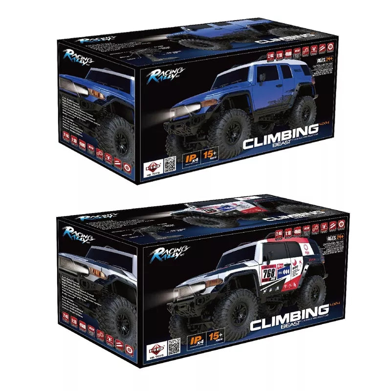 2.4GHz 1/10 4WD Rock Crawler Climbing Rally  FJ Cruiser