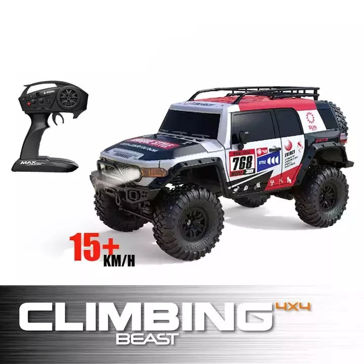 2.4GHz 1/10 4WD Rock Crawler Climbing Rally  FJ Cruiser