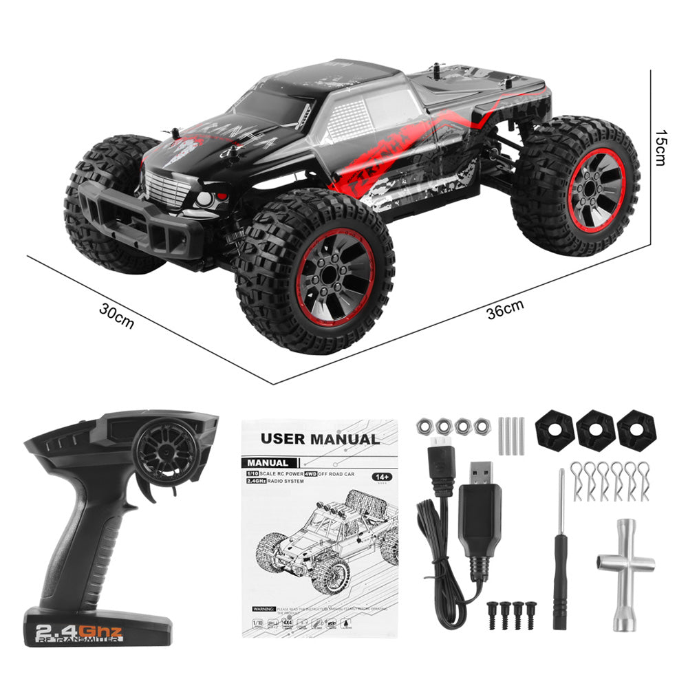 2.4G 1/10 4WD High Speed RC Car Rock Crawler Piranha