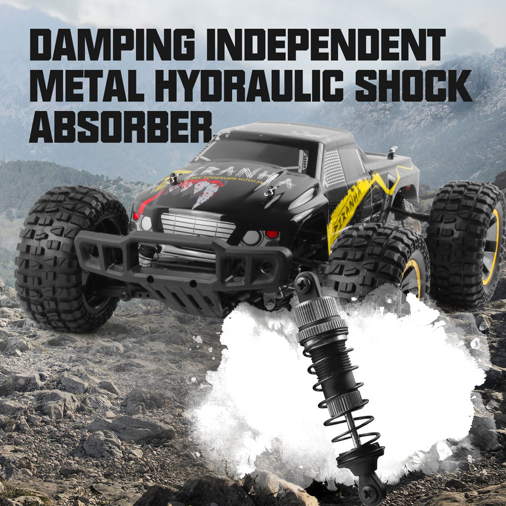 2.4G 1/10 4WD RC Car de alta velocidad 4X4 Piranha