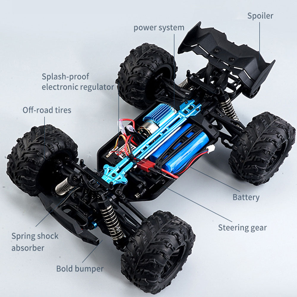 2.4G 1/16 4WD High Speed RC Car Rock Crawler Monster Truck